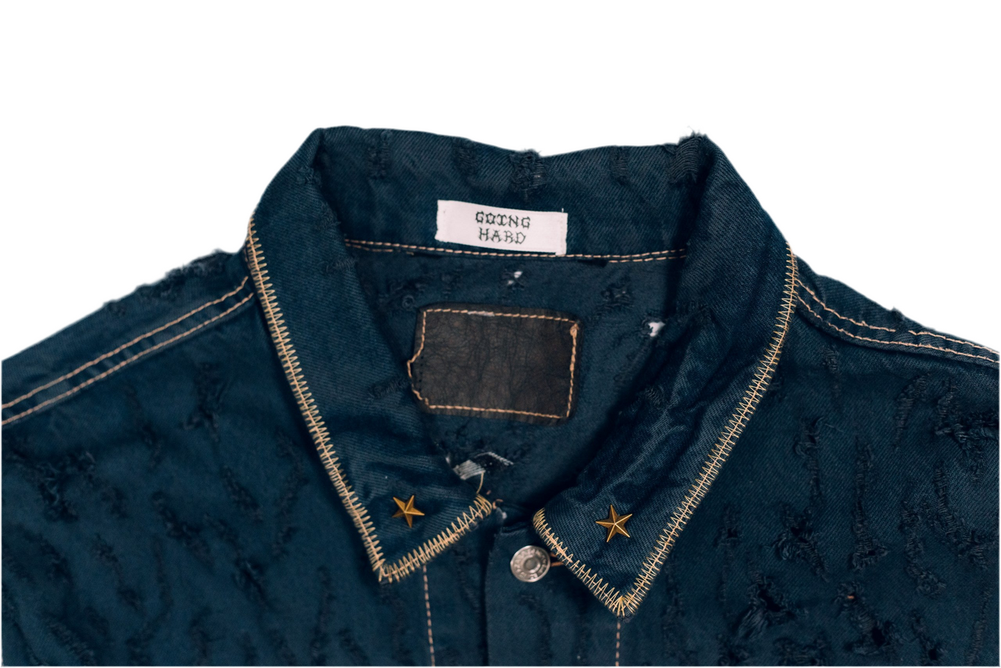 SCRATCHED GOLD JACKET